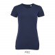 Tee Shirt SOL'S MILLENIUM Femme, Couleur : French Marine, Taille : S