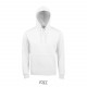 Sweat SOL'S SPENCER, Couleur : Blanc, Taille : XS