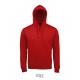 Sweat SOL'S SPENCER, Couleur : Rouge, Taille : XS