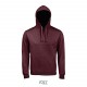 Sweat SOL'S SPENCER, Couleur : Oxblood Chiné, Taille : XS