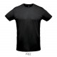 Tee-Shirt Sol's Sprint, Couleur : Noir, Taille : 3XL