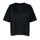 Tee-Shirt Sol's Boxy Women, Couleur : Noir Profond, Taille : L