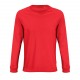 Tee-Shirt Sol's Pioneer Lsl, Couleur : Rouge Vif, Taille : 3XL