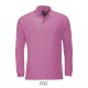 Polo manches longues SOL'S WINTER II, Couleur : Rose Flash, Taille : S