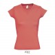 Tee Shirt SOL'S MOON, Couleur : Corail, Taille : S