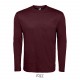 Tee Shirt SOL'S MONARCH, Couleur : Oxblood, Taille : S