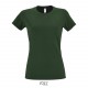Tee Shirt SOL'S IMPERIAL Femme, Couleur : Vert Bouteille, Taille : S