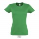 Tee Shirt SOL'S IMPERIAL Femme, Couleur : Vert Prairie, Taille : 3XL