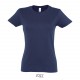 Tee Shirt SOL'S IMPERIAL Femme, Couleur : French Marine, Taille : S