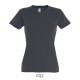 Tee Shirt SOL'S IMPERIAL Femme, Couleur : Gris Souris, Taille : S