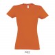 Tee Shirt SOL'S IMPERIAL Femme, Couleur : Orange, Taille : 3XL