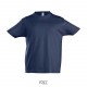 Tee Shirt SOL'S IMPERIAL Enfant, Couleur : French Marine, Taille : 2 Ans