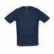 Tee-Shirt Sol's Sporty, Couleur : Bleu Marine, Taille : XXS