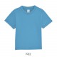 Tee Shirt SOL'S MOSQUITO, Couleur : Aqua, Taille : 3 / 6 Mois