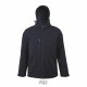 Parka Softshell Homme Sol's Rock Men, Couleur : French Marine, Taille : S