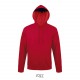 Sweat-shirt SOL'S SNAKE, Couleur : Rouge, Taille : 4XL