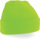 Bonnet Original à revers, Couleur : Fluorescent Green