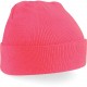 Bonnet Original à revers, Couleur : Fluorescent Pink