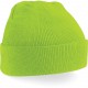 Bonnet Original à revers, Couleur : Lime Green
