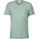 T-Shirt Homme Triblend Col Rond, Couleur : Dusty Blue Triblend, Taille : XXL