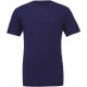 T-Shirt Homme Triblend Col Rond, Couleur : Navy Triblend, Taille : XXL