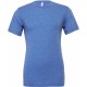 T-Shirt Homme Triblend Col Rond, Couleur : True Royal Triblend, Taille : XXL