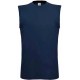 T-Shirt Sans Manches : Exact Move , Couleur : Navy (Bleu Marine), Taille : S