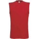 T-Shirt Sans Manches : Exact Move , Couleur : Red (Rouge), Taille : S