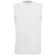 T-Shirt Sans Manches : Exact Move , Couleur : White (Blanc), Taille : S