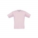 T-SHIRT ENFANT EXACT190, Couleur : Pink Sixties, Taille : 3 / 4 Ans