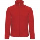 Veste polaire Homme ID.501, Couleur : Red (Rouge), Taille : S