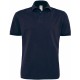 POLO HOMME HEAVYMILL, Couleur : Navy (Bleu Marine), Taille : 3XL