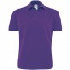 Polo Homme Heavymill, Couleur : Purple, Taille : S