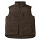 Bodywarmer Expert Pro, Couleur : Brown (Marron), Taille : S