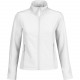 Veste Softshell Femme ID.701, Couleur : White / White, Taille : S