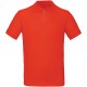 Polo bio homme, Couleur : Fire Red, Taille : 3XL