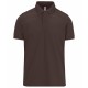 My Polo 180 Homme Manches Courtes, Couleur : Roasted Cofee, Taille : S