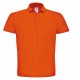 Polo Piqué : B&C, Couleur : Orange, Taille : 3XL