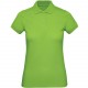 Polo bio femme, Couleur : Orchid Green, Taille : L