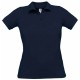 Polo Piqué Femme : B&C Safran Pure/Women, Couleur : Navy (Bleu Marine), Taille : XXL