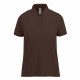 My Polo 180 Femme Manches Courtes, Couleur : Roasted Cofee, Taille : XS