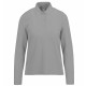 My Polo 210 Femme Manches Longues, Couleur : Sport Grey, Taille : 3XL