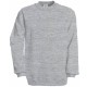 SWEAT-SHIRT COL ROND, Couleur : Heather Grey, Taille : S