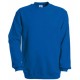 SWEAT-SHIRT COL ROND, Couleur : Royal Blue, Taille : S