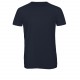 T-shirt Triblend col rond Homme, Couleur : Navy (Bleu Marine), Taille : 3XL