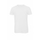 T-shirt Triblend col rond Homme, Couleur : White (Blanc), Taille : 3XL