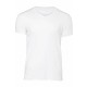 T-shirt Triblend col V Homme, Couleur : White (Blanc), Taille : 3XL
