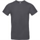 T-shirt homme #E190, Couleur : Dark Grey, Taille : 3XL