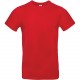 T-shirt homme #E190, Couleur : Red (Rouge), Taille : 3XL