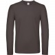 T-Shirt Manches Longues Homme #E150, Couleur : Bear Brown, Taille : 3XL